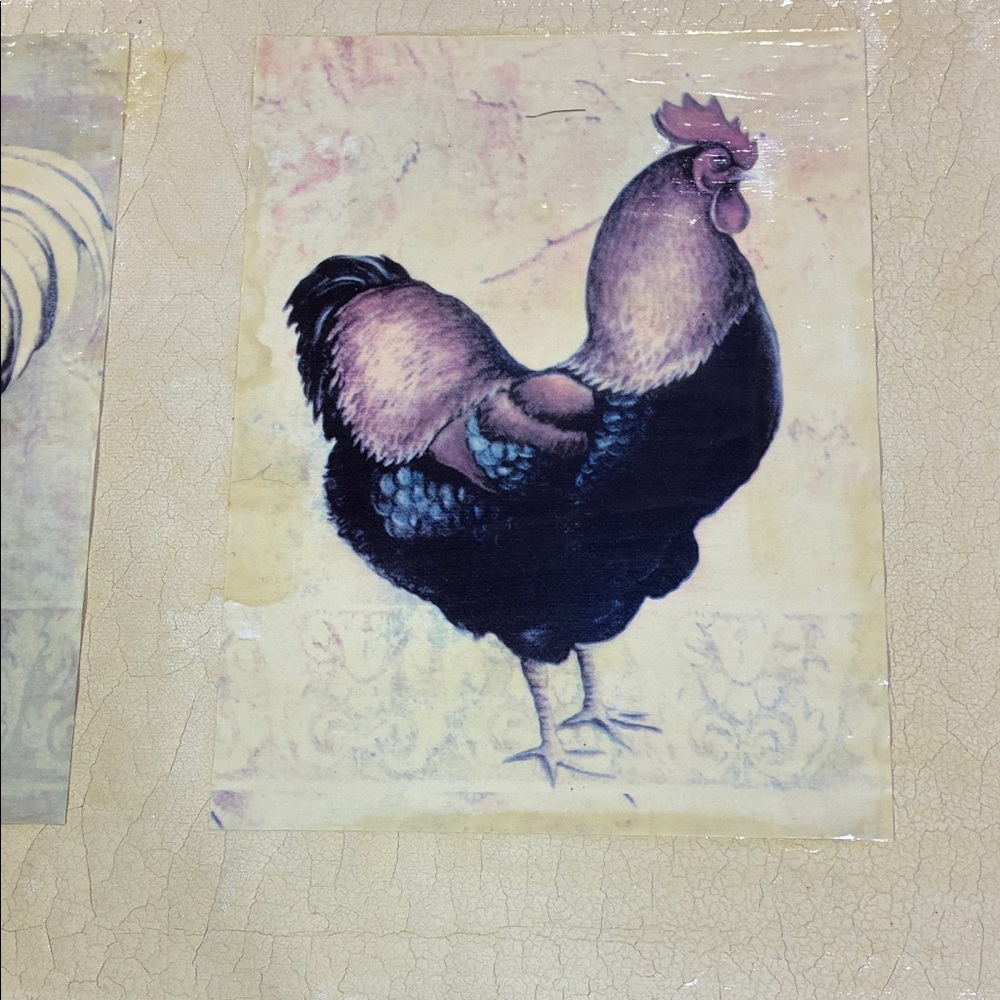 Rustic Rooster Wall Art Decor - Picture 3 of 13